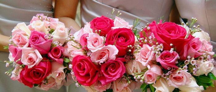 Bouquet sposa rose